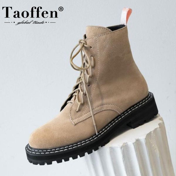 taoffen женщины ботильоны real leather fashion flats зимней обуви женщина крест ремень zipper теплый короткие загрузочный обувь размер 34-39, Black
taoffen женщины ботильоны real leather fashion flats зимней обуви женщина крест ремень zipper теплый короткие загрузочный обувь размер 34-39, Black