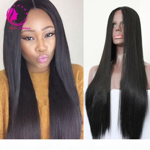 8a glueless silky straight human hair lace front wigs virgin brazilian full lace straight wig for black women with baby hair bleached knots, Black;brown
8a glueless silky straight human hair lace front wigs virgin brazilian full lace straight wig for black women with baby hair bleached knots, Black;brown