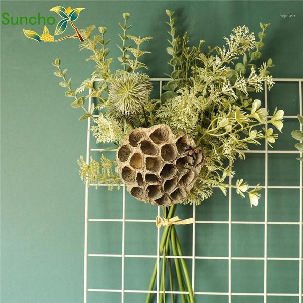 suncho fake lotus branch flowers bouquet beautiful dried artificial plant wedding home table decor faux flowers autumn plants1
suncho fake lotus branch flowers bouquet beautiful dried artificial plant wedding home table decor faux flowers autumn plants1