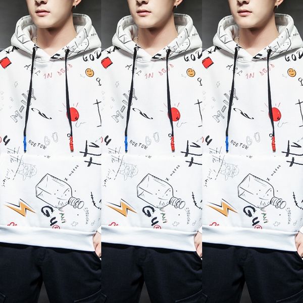 tilo7 men's printed large autumn casual youth fashion hooded men's autumn hooded printed casual sweater youth fashion large pullov, Black
tilo7 men's printed large autumn casual youth fashion hooded men's autumn hooded printed casual sweater youth fashion large pullov, Black
