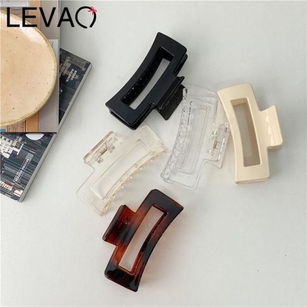 hair accessories levao rectangle transparent acrylic claw clip ponytail hairpin fashion solid color chic headwear
hair accessories levao rectangle transparent acrylic claw clip ponytail hairpin fashion solid color chic headwear