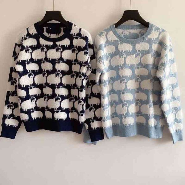 women's sweaters 820 autumn brand same style regular long sleeve crew neck kint sweater cardigan blue women clothes 33zr, White;black
women's sweaters 820 autumn brand same style regular long sleeve crew neck kint sweater cardigan blue women clothes 33zr, White;black