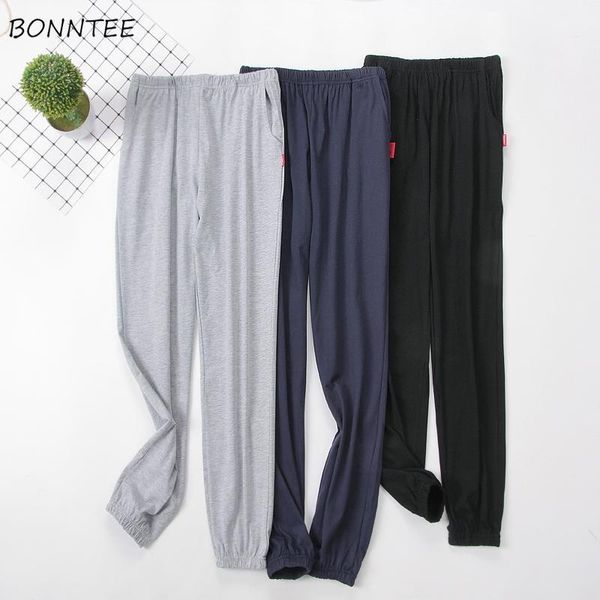 men sleep bottoms solid soft all-match casual loose simple homewear summer autumn sleepwear high elastic waist loungewear new1, Black;brown
men sleep bottoms solid soft all-match casual loose simple homewear summer autumn sleepwear high elastic waist loungewear new1, Black;brown