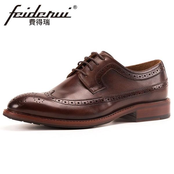 dress shoes retro genuine leather men's handcrafted office oxfords round toe lace up man formal wedding wingtip brogues kud217, Black
dress shoes retro genuine leather men's handcrafted office oxfords round toe lace up man formal wedding wingtip brogues kud217, Black