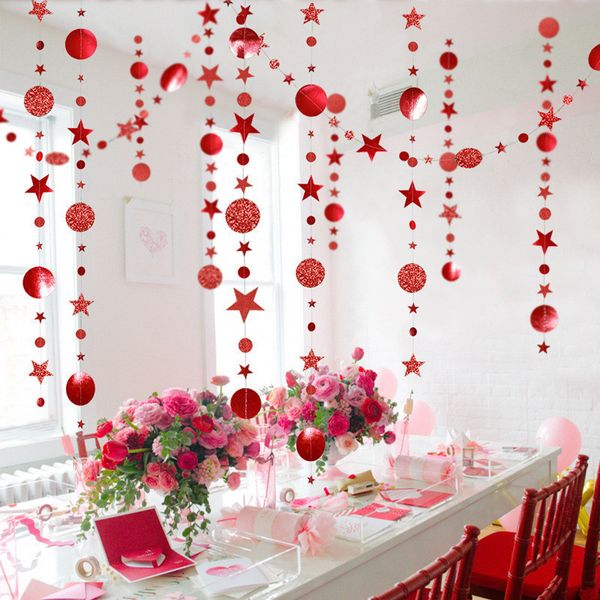paper and star 4m garlands round kerst decoratie tree decoration merry christmas decor for home new year
paper and star 4m garlands round kerst decoratie tree decoration merry christmas decor for home new year