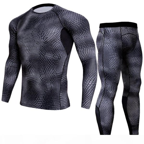 tracksuit men suit sports compression underwear rashgard male training pants sports shirts workout jogging suit running clothes size s-3xl, Gray
tracksuit men suit sports compression underwear rashgard male training pants sports shirts workout jogging suit running clothes size s-3xl, Gray