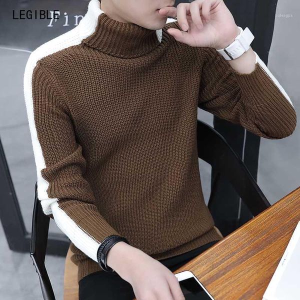 2020 winter high neck thick warm sweater men turtleneck brand patchwork mens sweaters slim fit pullover men knitwear male1, White;black
2020 winter high neck thick warm sweater men turtleneck brand patchwork mens sweaters slim fit pullover men knitwear male1, White;black