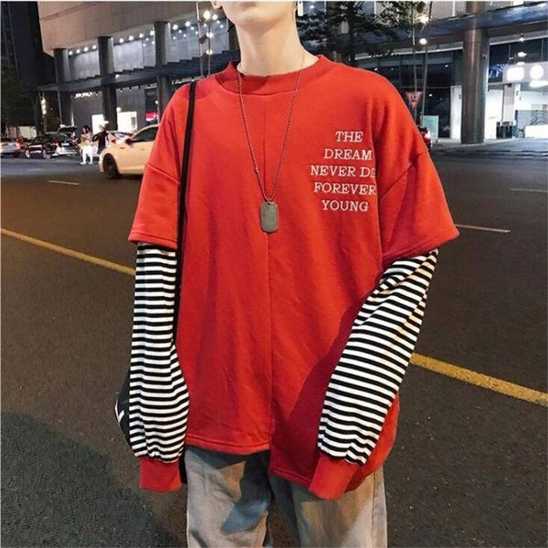 hip hop long sleeve t-shirts men o-neck striped patchwork shirt fashion casual comfortable t shirts spring autumn kg-447, White;black
hip hop long sleeve t-shirts men o-neck striped patchwork shirt fashion casual comfortable t shirts spring autumn kg-447, White;black