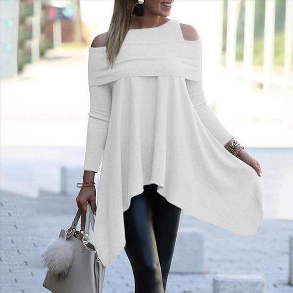 z30 irregular womens and blouses casual o neck long sleeve female tunic 2020 spring plus size womens blouses shirts, White
z30 irregular womens and blouses casual o neck long sleeve female tunic 2020 spring plus size womens blouses shirts, White