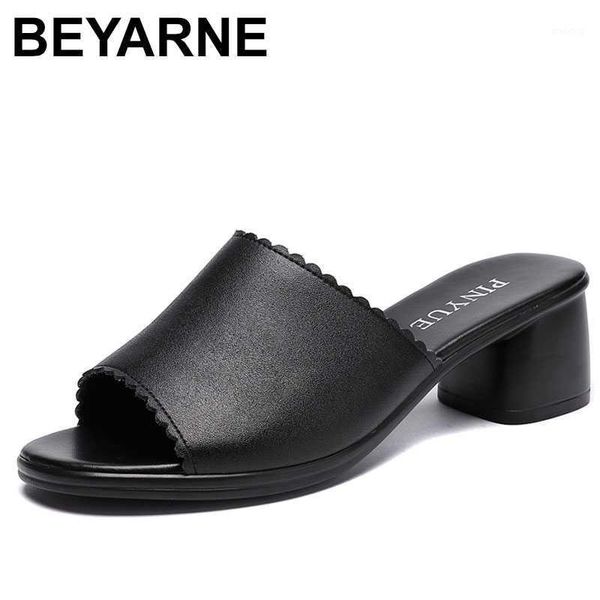 slippers beyarne women slipper 2021 ladies summer shoes high heels fashion genuine leather shoes1, Black
slippers beyarne women slipper 2021 ladies summer shoes high heels fashion genuine leather shoes1, Black
