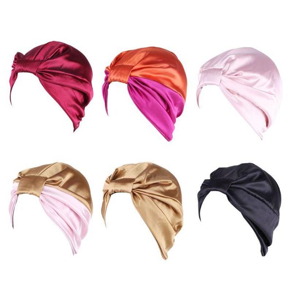 fashion new lady double-layer stretch color hooded hat simulation silk women nightcap hair care chemotherapy hats 6 styles, Blue;gray
fashion new lady double-layer stretch color hooded hat simulation silk women nightcap hair care chemotherapy hats 6 styles, Blue;gray
