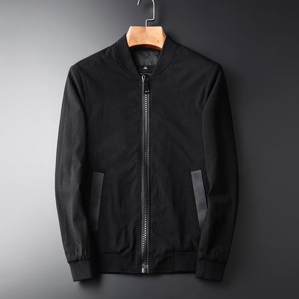 men's jackets minglu spring big zipper teeth fashion stand collar ribbon pockets casual jacket coat size m-4xl, Black;brown
men's jackets minglu spring big zipper teeth fashion stand collar ribbon pockets casual jacket coat size m-4xl, Black;brown