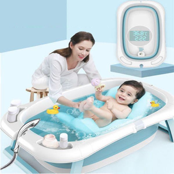 folding bathtub children lying electronic temperature universal bath barrel oversize baby newborn supplies baby bath tub
folding bathtub children lying electronic temperature universal bath barrel oversize baby newborn supplies baby bath tub
