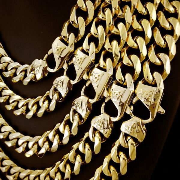 13mm width asonry masonic mason chain cool mens polished 316l stainless steel vacuum coating gold, Silver
13mm width asonry masonic mason chain cool mens polished 316l stainless steel vacuum coating gold, Silver