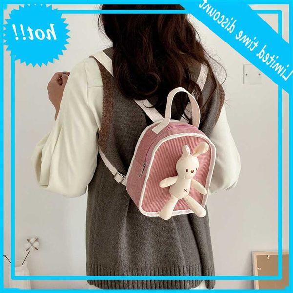 cute rabbit canvas small backpack korean fashion schoolbag women's 2019 new college style
cute rabbit canvas small backpack korean fashion schoolbag women's 2019 new college style