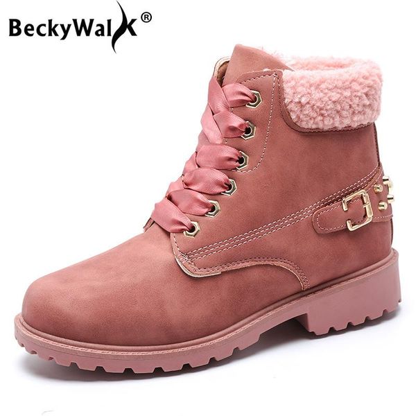 size 36-43 fashion martin boots women winter shoes with rivets lace-up waterproof women snow boots warm ankle wsh3716, Black
size 36-43 fashion martin boots women winter shoes with rivets lace-up waterproof women snow boots warm ankle wsh3716, Black