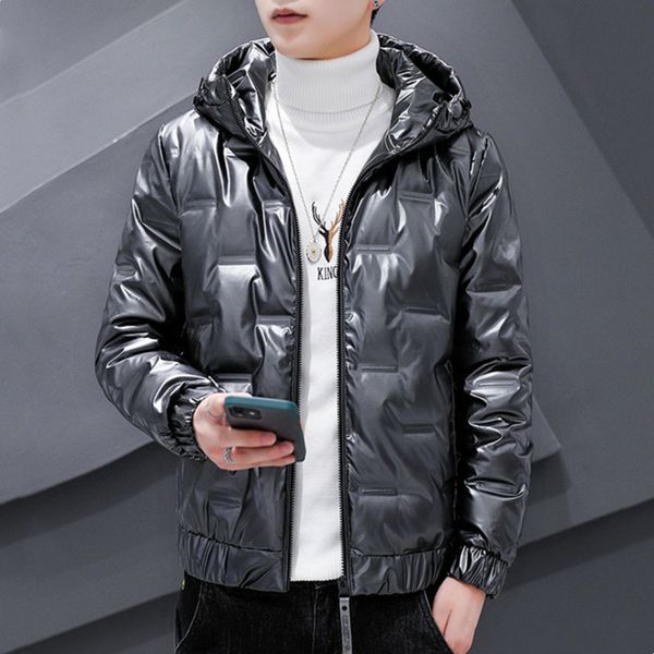 Down et men's 2021 new autumn and bright face winter cloth light short coat fashion brand, Black
Down et men's 2021 new autumn and bright face winter cloth light short coat fashion brand, Black