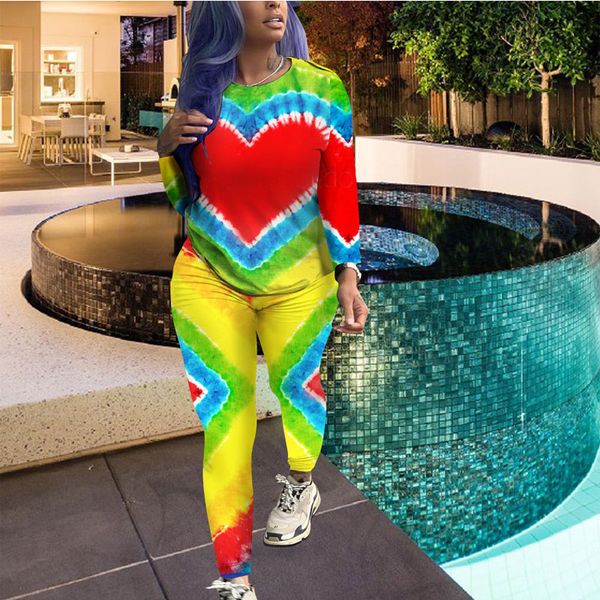 Women's European and American style fashion round neck long-sleeved multi-color printing casual comfortable trousers two-piece suit, White
Women's European and American style fashion round neck long-sleeved multi-color printing casual comfortable trousers two-piece suit, White