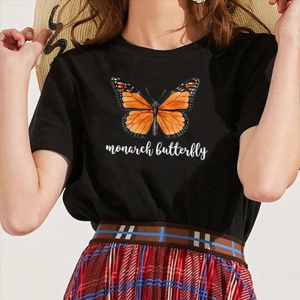 monarch butterfly print woman tshirts harajuku short sleeve loose graphic tee shirt femme o neck clothes mujer camisetas, White
monarch butterfly print woman tshirts harajuku short sleeve loose graphic tee shirt femme o neck clothes mujer camisetas, White