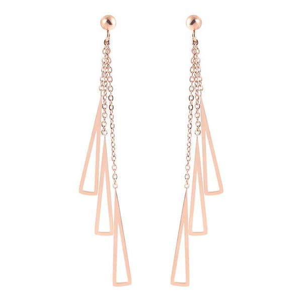 jioromy 2021 new fashion triangle tassels earrings women titanium steel jewelry geometric statement drop earrings, Silver
jioromy 2021 new fashion triangle tassels earrings women titanium steel jewelry geometric statement drop earrings, Silver