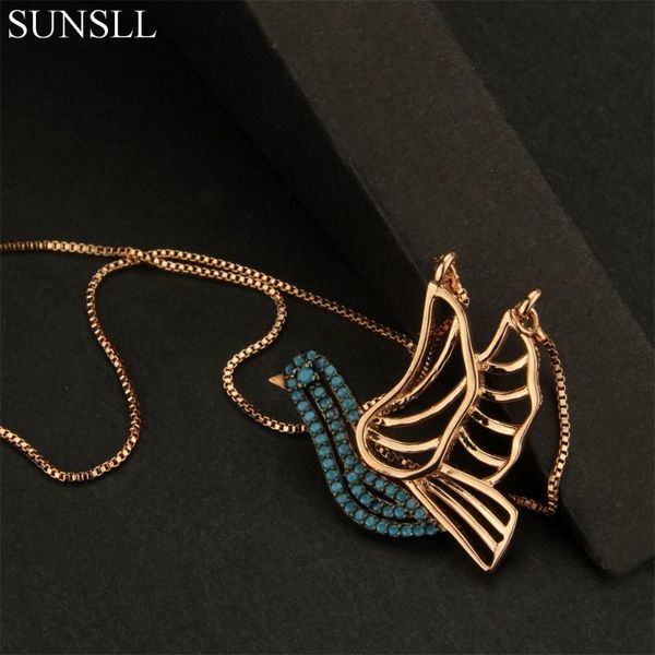 pendant necklaces sunsll golden & silver color copper blue cubic zirconia eagle shape women's fashion jewelry cz colar feminina
pendant necklaces sunsll golden & silver color copper blue cubic zirconia eagle shape women's fashion jewelry cz colar feminina