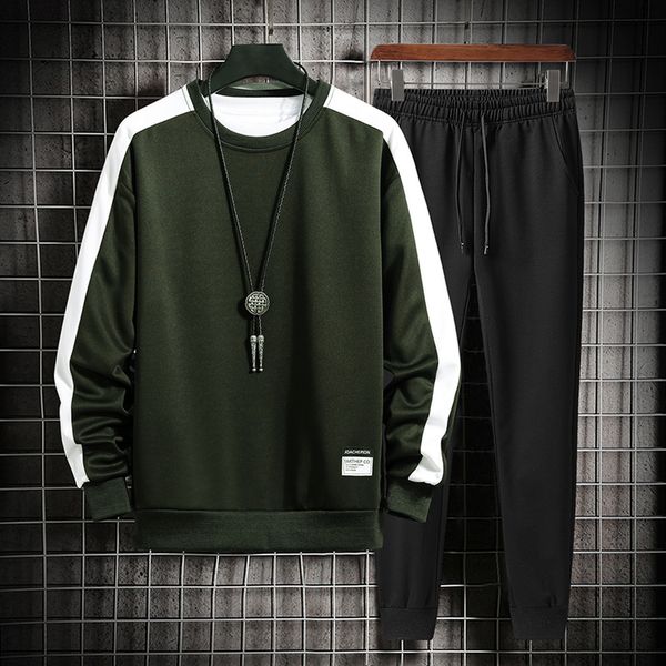 2021 new mens tracksuits side stripe sweatshirt and pants men running suit sportswear outdoor workout clothes 100% polyester 6b61, Black
2021 new mens tracksuits side stripe sweatshirt and pants men running suit sportswear outdoor workout clothes 100% polyester 6b61, Black