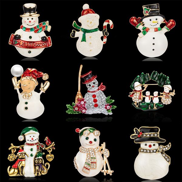 1pc colorful cute cartoon xmas snowman shape alloy painting brooch women men kid christmas gift, Gray
1pc colorful cute cartoon xmas snowman shape alloy painting brooch women men kid christmas gift, Gray