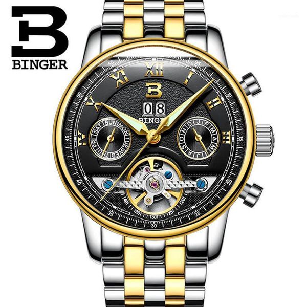 binger tourbillion black golden wave dial fashion casual design men watch brand mechanical automatic wrist watch for men1, Slivery;brown
binger tourbillion black golden wave dial fashion casual design men watch brand mechanical automatic wrist watch for men1, Slivery;brown