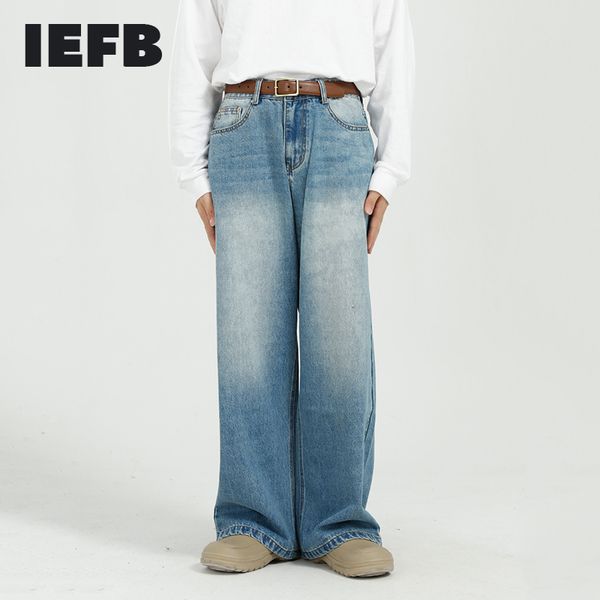 iefb men's wear 2021 trendy blue denim trousers korean streetwear fashion new loose straight wide leg jeans men vintage 9y5075 q0105, Black;white
iefb men's wear 2021 trendy blue denim trousers korean streetwear fashion new loose straight wide leg jeans men vintage 9y5075 q0105, Black;white