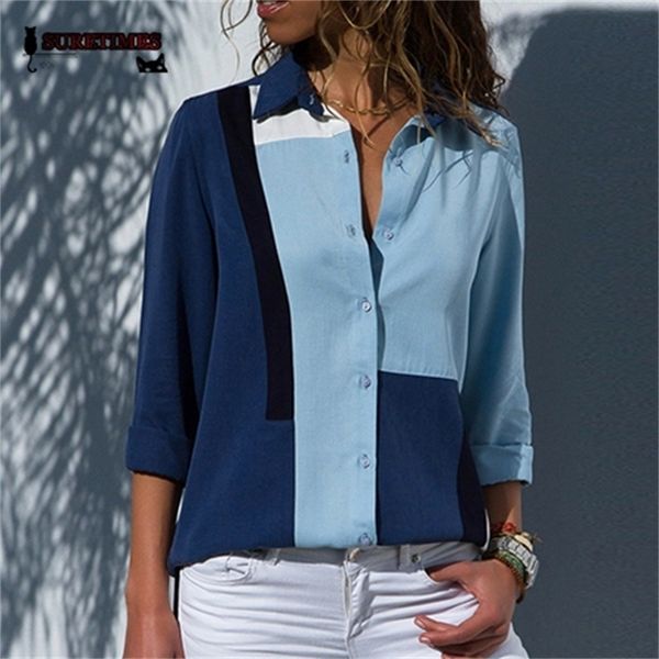 women blouses fashion long sleeve turn down collar office shirt chiffon blouse shirt casual plus size 3xl blusas femin y200828, White
women blouses fashion long sleeve turn down collar office shirt chiffon blouse shirt casual plus size 3xl blusas femin y200828, White