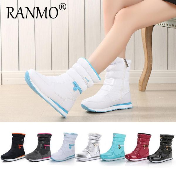 women boots 2020 winter zipper snow boots waterproof slip-resistant women winter shoes thick fur warm boot, Black
women boots 2020 winter zipper snow boots waterproof slip-resistant women winter shoes thick fur warm boot, Black