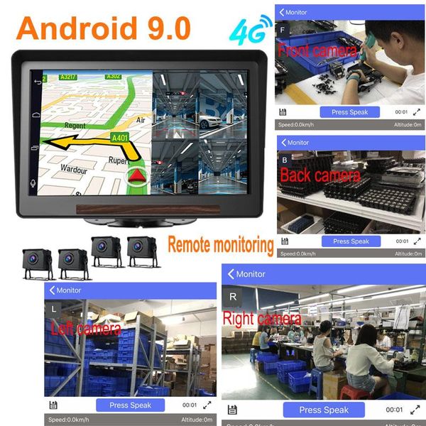 car dvr dvrs 10inch touch android 9.0 4g truck camera 4 channels 3g mdvr gps navigation wifi bt video recorder monitor 2g+rom32g
car dvr dvrs 10inch touch android 9.0 4g truck camera 4 channels 3g mdvr gps navigation wifi bt video recorder monitor 2g+rom32g