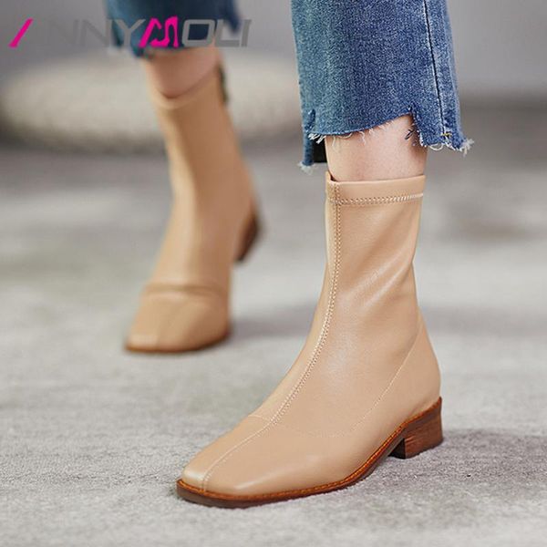 annymoli натуральной кожа женщина boots площадь toe ботильоны zip med каблуков блок каблук женская короткая осень зима черные 40, Black
annymoli натуральной кожа женщина boots площадь toe ботильоны zip med каблуков блок каблук женская короткая осень зима черные 40, Black
