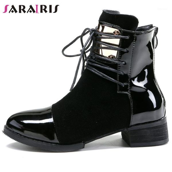 boots sarairis metal med heel patchwork mid calf women designer ladies fashion pointed toe lace up winter shoes1, Black
boots sarairis metal med heel patchwork mid calf women designer ladies fashion pointed toe lace up winter shoes1, Black