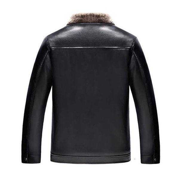 men's autumn winter new middle-aged and old clothes pu leather jacket fashion plush thickening loose casual father's wear, Black;brown
men's autumn winter new middle-aged and old clothes pu leather jacket fashion plush thickening loose casual father's wear, Black;brown