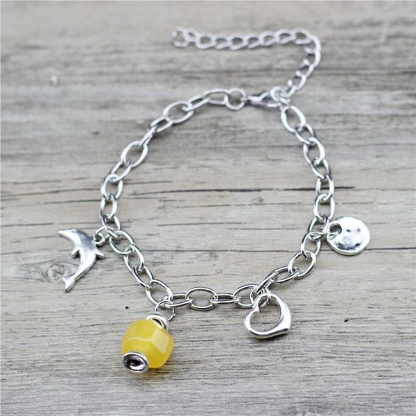charm bracelets anslow brand design wholesale fashion jewelry chain dolphin heart women bracelet for girls students candy resin low0811lb, Golden;silver
charm bracelets anslow brand design wholesale fashion jewelry chain dolphin heart women bracelet for girls students candy resin low0811lb, Golden;silver