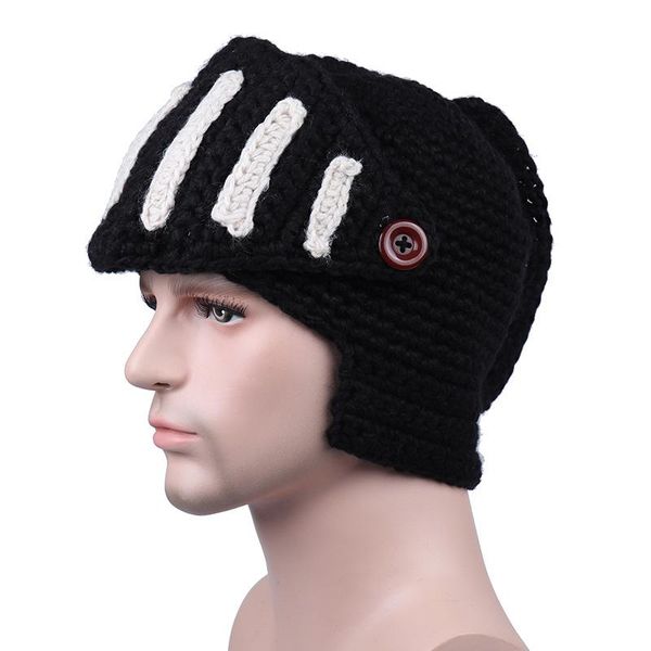 2020 winter hats for men skullies beanie hat roman gladiator knight hand-knitted knitted mask cap man outdoors warm z54
2020 winter hats for men skullies beanie hat roman gladiator knight hand-knitted knitted mask cap man outdoors warm z54