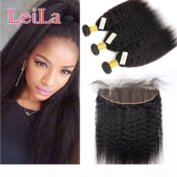 13x4 lace frontal closure with 3 bundles pre plucked kinky straight 4pieces lot indian human hair kinky yaki virgin hair natural color, Black;brown
13x4 lace frontal closure with 3 bundles pre plucked kinky straight 4pieces lot indian human hair kinky yaki virgin hair natural color, Black;brown