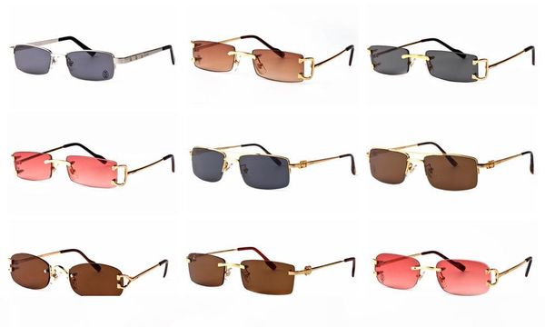 polarized men's sunglasses rimless glasses style metal gold frame legs wine red lens de sol masculino eyeglasses, White;black
polarized men's sunglasses rimless glasses style metal gold frame legs wine red lens de sol masculino eyeglasses, White;black