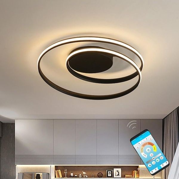 black ring modern led chandelier lamp for living room with remote home dining bedroom lights fixtures ceiling circel luster
black ring modern led chandelier lamp for living room with remote home dining bedroom lights fixtures ceiling circel luster
