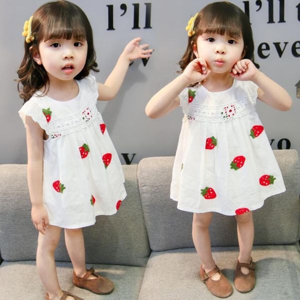 ins girls' strawberry dress summer dress 2020 new style girls' children's dress children's skirt puffy princess skirt, Red;yellow
ins girls' strawberry dress summer dress 2020 new style girls' children's dress children's skirt puffy princess skirt, Red;yellow