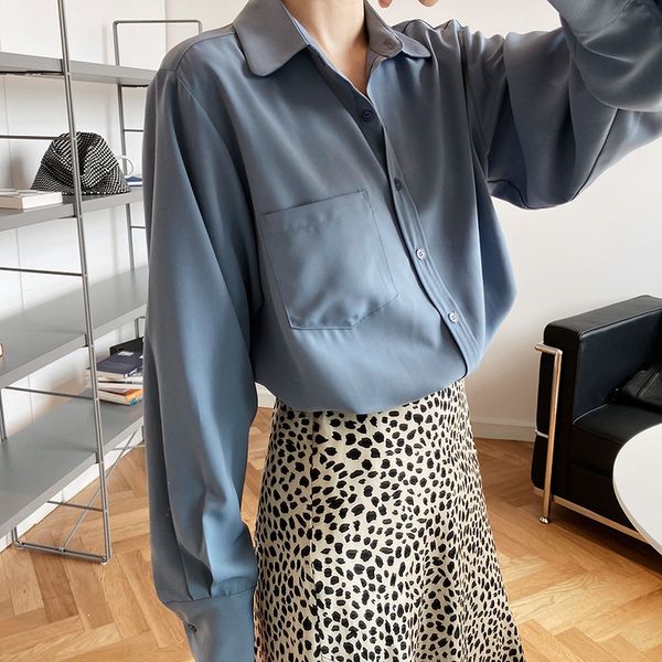 2021 new autumn long sleeve chiffon turn down collar blouses pocket for women elegant blouse white shirt 3xtu
2021 new autumn long sleeve chiffon turn down collar blouses pocket for women elegant blouse white shirt 3xtu