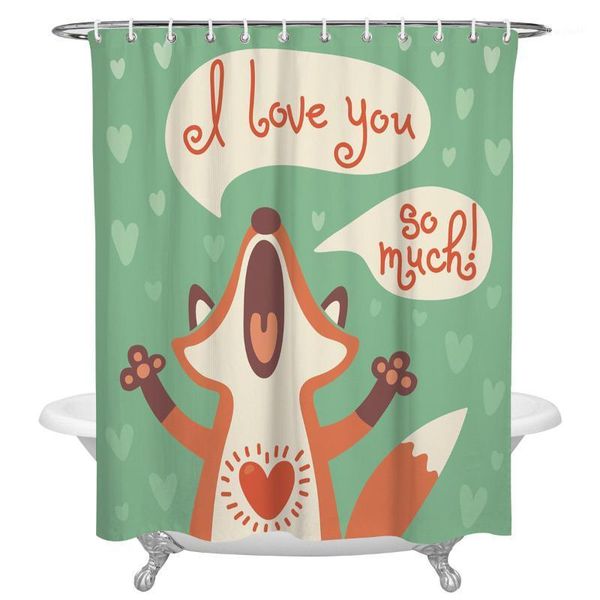 cartoon animal love print shower curtains waterproof bathroom accessories polyester fabric shower curtain home decor1
cartoon animal love print shower curtains waterproof bathroom accessories polyester fabric shower curtain home decor1