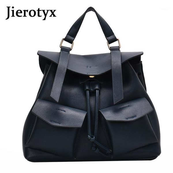 backpack jierotyx small back pack women fashion leather flap pocket multifunction travelling school bags for teenage girls1
backpack jierotyx small back pack women fashion leather flap pocket multifunction travelling school bags for teenage girls1