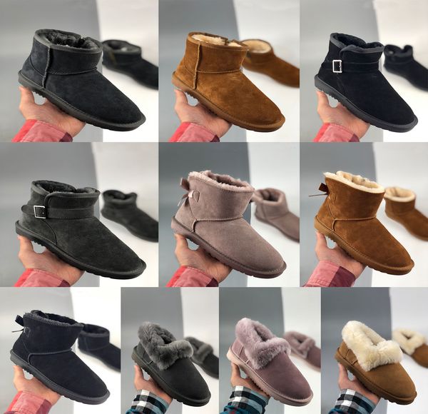 new designer boots womens soft fur winter snow boots triple black classic chestnut ankle bailey boots classic fashion booties size 35-40
new designer boots womens soft fur winter snow boots triple black classic chestnut ankle bailey boots classic fashion booties size 35-40