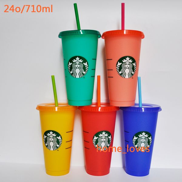 24oz color change tumblers plastic drinking juice cup with lip and straw magic coffee mug costom starbucks color changing plastic cup 111
24oz color change tumblers plastic drinking juice cup with lip and straw magic coffee mug costom starbucks color changing plastic cup 111