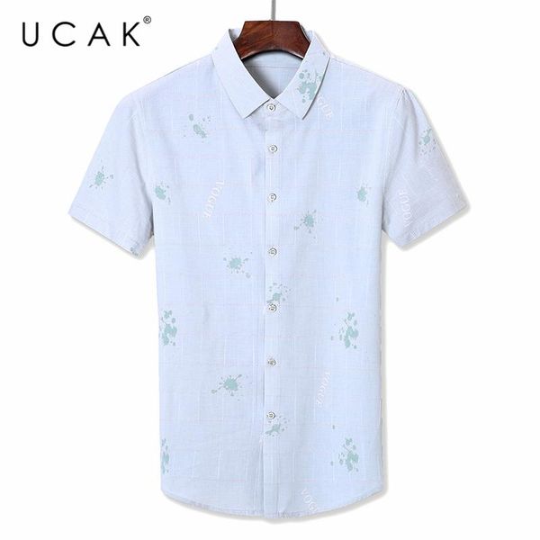 ucak brand striped men shirts clothes summer arrival short sleeve shirt homme turn-dwon collar clothing kg-925, White;black
ucak brand striped men shirts clothes summer arrival short sleeve shirt homme turn-dwon collar clothing kg-925, White;black