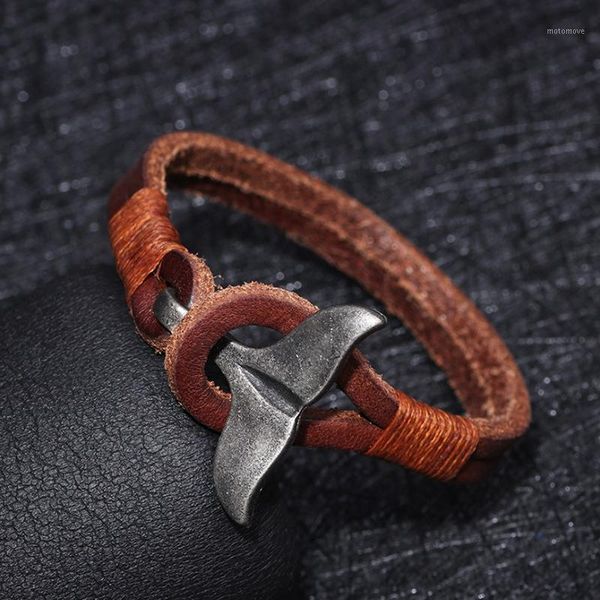 charm bracelets fashion zinc alloy mermaid tail whale bracelet rope leather cord chain man handmade viking jewelry1, Golden;silver
charm bracelets fashion zinc alloy mermaid tail whale bracelet rope leather cord chain man handmade viking jewelry1, Golden;silver