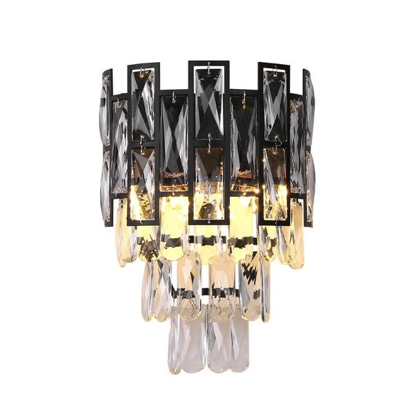 youlaike black crystal wall lamps for bedroom new modern wall sconce lighting living room bedside background light fixtures
youlaike black crystal wall lamps for bedroom new modern wall sconce lighting living room bedside background light fixtures