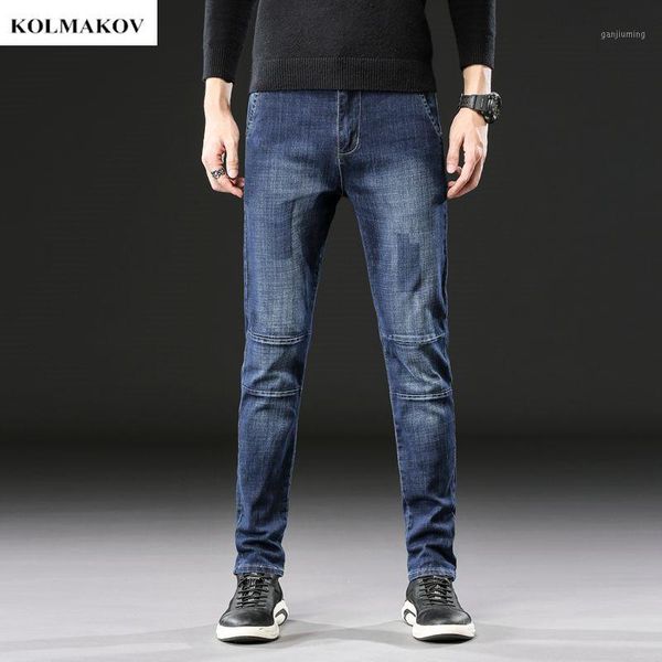 2019 autumn winter new men jeans classic fashion designer denim skinny jeans men's casual slim fit trousers1, Blue
2019 autumn winter new men jeans classic fashion designer denim skinny jeans men's casual slim fit trousers1, Blue